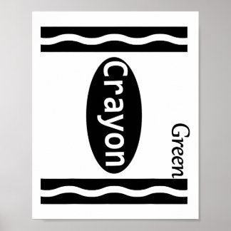 Poster Cérémonie verte Costumes d'Halloween Enfants Garço