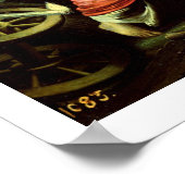 Poster Ceres et Stellio (huile sur cuivre) (Coin)