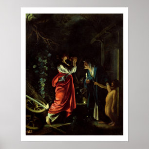 Poster Ceres et Stellio (l'huile sur le cuivre)