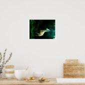 Poster Cerf à Dusk (Cuisine)