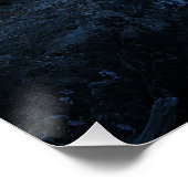 Poster cerf au clair de lune (Coin)