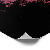 Poster cerf au clair de lune (Coin)