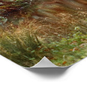 Poster Cerf aux couleurs de l'automne (Coin)