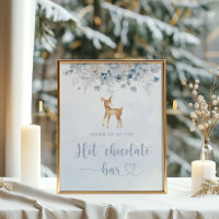 Cerf bleu Réchauffez-vous à la barre de chocolat c