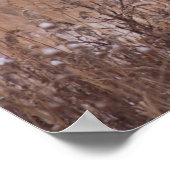 Poster Cerf dans le parc (Coin)