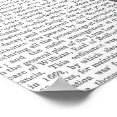 Poster Cerf de ballet en rose (Coin)