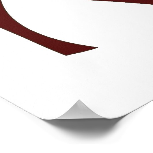 Poster Cerf de Noël avec des rameurs d'arbres (Coin)