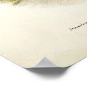 Poster Cerf de Virginie, Blacktail, par Audubon (Coin)