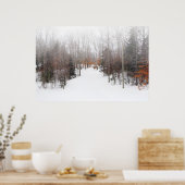 Poster Cerf d'hiver (Cuisine)