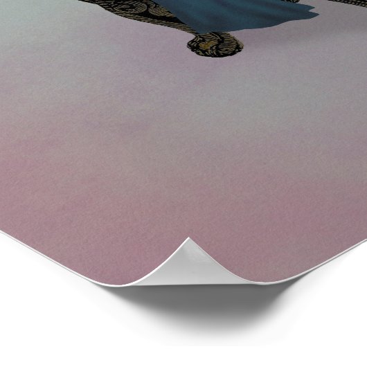 Poster Cerf distinctif complet (Coin)