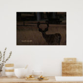 Poster Cerf en herbe sèche (3) (Cuisine)