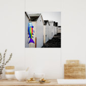 Poster Cerf-volant de couleur arc-en-ciel (Cuisine)