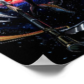 Poster Cerf-volant La Nuit (Coin)