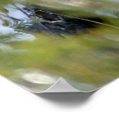 Poster Cerfs Dans La Neige (Coin)