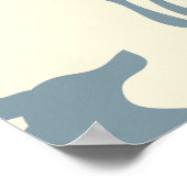 Poster Cerfs Vintage (Coin)
