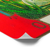 Poster Cerise de cygne LabelOakland, CA (Coin)