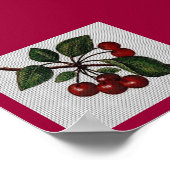 Poster Cerises (Coin)