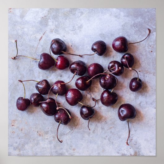 Poster Cerises (Devant)