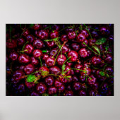 Poster Cerises (Devant)