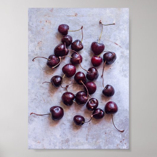 Poster Cerises (Devant)