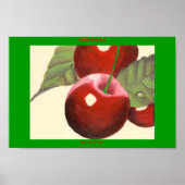 Poster Cerises (Devant)