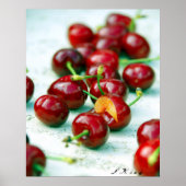 Poster cerises (Devant)