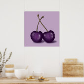 Poster cerises 3 (Cuisine)
