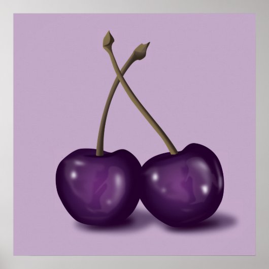 Poster cerises 3 (Devant)