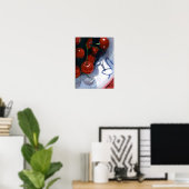 Poster Cerises acides (Bureau à domicile)
