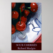 Poster Cerises acides (Devant)