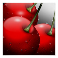 Cerises avec gouttes de ragoût