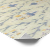 Poster Cerises dans un bol bleu (Coin)