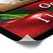 Poster Cerises et Silkie (Coin)