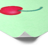 Poster Cerises mignonnes (Coin)