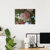 Poster Cerisier à Fleurs Doubles I Floralaison de Printem (Bureau à domicile)