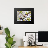 Poster Cerisier en fleurs : Hotate (Bureau à domicile)
