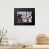 Poster Cerisier en pleurs ("Nara Ichiban-Zakura") (Cuisine)