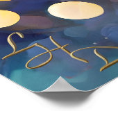 Poster Cerisier Imaginaire Sunrise Songbirds (Coin)