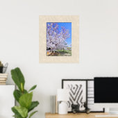 Poster Cerisier Yoshino (Bureau à domicile)