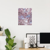 Poster Cerisiers en fleurs (Bureau à domicile)