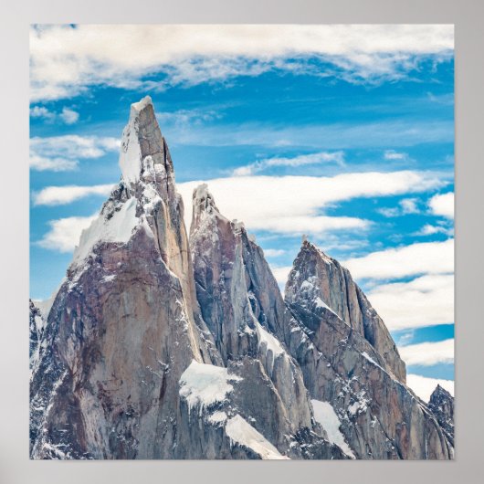 Poster Cerro Torre Parque Nacional Los Glaciares (Devant)