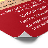 Poster Cerry Cupcake, Charity Bake Vente Événement Adv. (Coin)