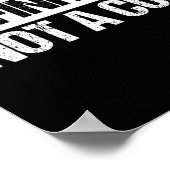 Poster Certainement Pas Un Costume De Policier (Coin)