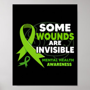 Poster Certaines blessures sont des rubans invisibles San
