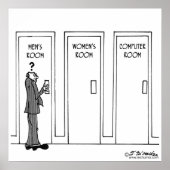 Poster Certaines choses ne devraient pas être informatisé (Devant)