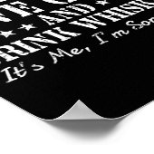 Poster Certaines filles aiment les armes à feu boire du w (Coin)