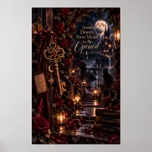 Poster Certaines portes étaient destinées à l'être Art