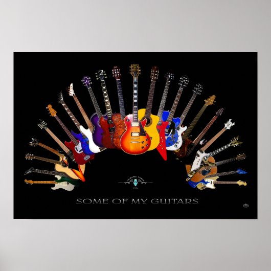 Poster Certains de My Guitars ~ SolidSpaceStudio depuis 1 (Devant)