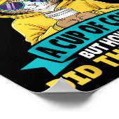 Poster Certains Disent Que La Vie Commence Après Une Coup (Coin)