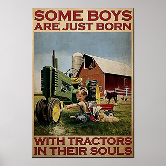 Poster Certains garçons sont juste nés (Devant)